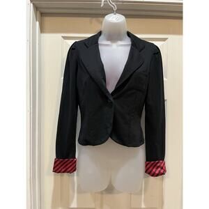 NWT L8ter Black Cropped Women’s Blazer Size M